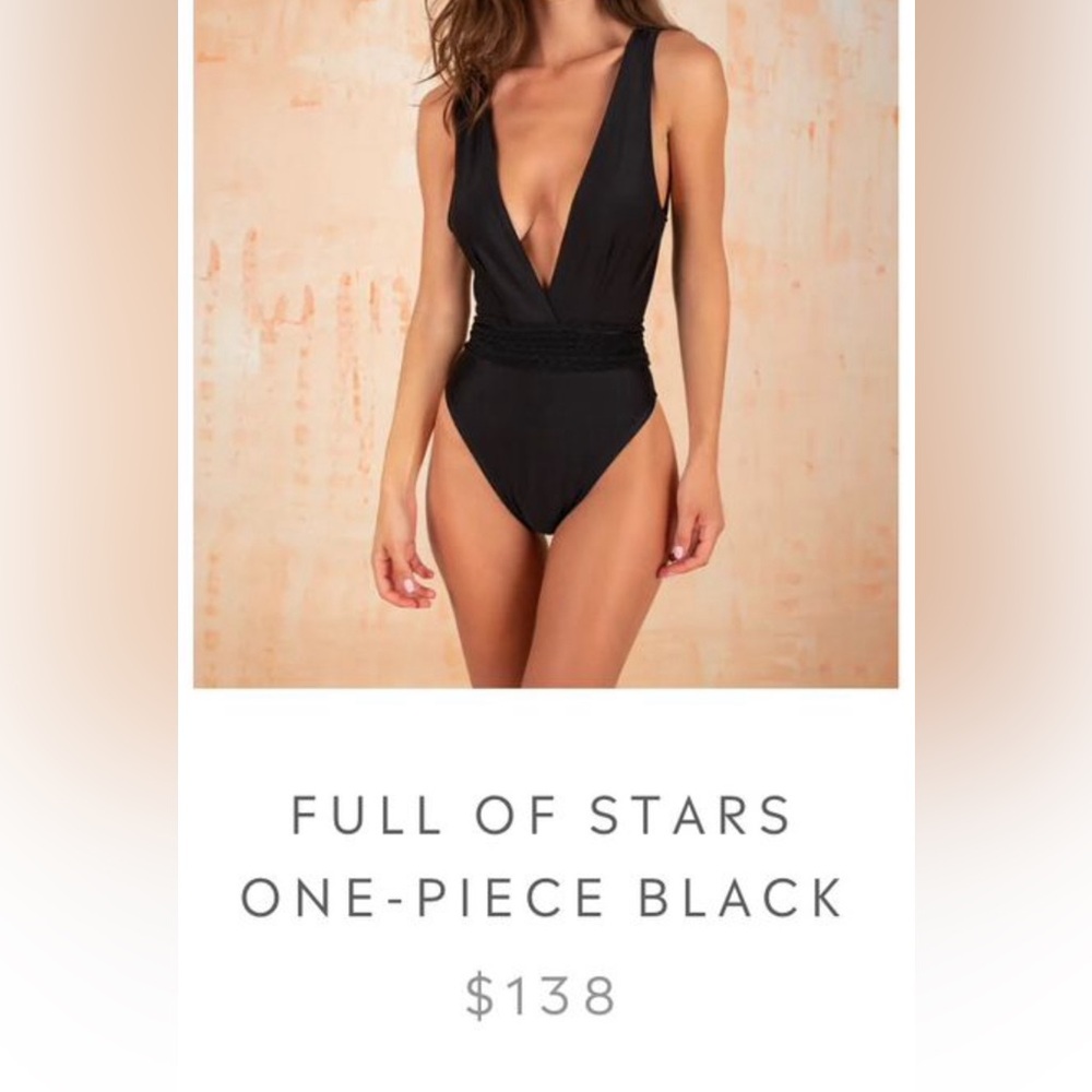 Swimsuit one piece ,worn only once in perfect condition